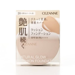 Phấn nước chống nắng Cezanne Cushion Foundation SPF50 PA++++ (20 Da tự nhiên)