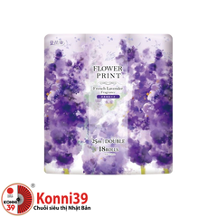 Giấy vệ sinh mềm, tự hủyMarutomi Seishi hương hoa oải hương 25m x 18 cuộn