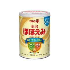 SPDD công thức cho trẻ từ 0 tháng - 1 tuổi Meiji Hohoemi Milk