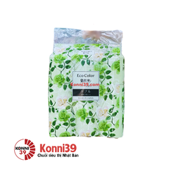 Giấy vệ sinh mềm, tự hủy Marutomi Eco Color hương hoa xanh 18 cuộn