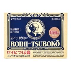 Cao dán huyệt, trị đau nhức Roihi-Tsuboko 156 miếng (ấm nóng kích thích tuần hoàn máu