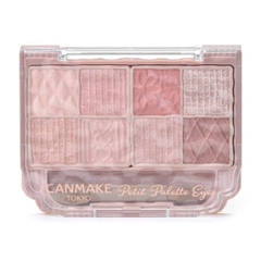 Bảng phấn mắt Canmake Petit Palette Eyes 8 ô mịn lì kèm cọ (01)