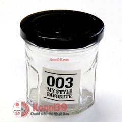 Hũ thủy tinh Maruki có nắp 140ml