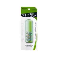 Lăn khử mùi SoftStone Double Deonatulle W Color Control đá khoáng 20g