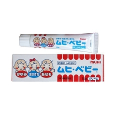 Kem bôi trị muỗi, côn trùng Muhi cho bé từ 1 tháng tuổi tuýp 15g