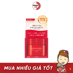 Kem dưỡng ẩm Shiseido Aqualabel Special 5 in 1 90g (màu đỏ - dưỡng ẩm)