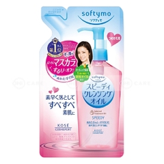 Dầu tẩy trang làm sạch nhanh SOFTYMO túi refill (200ml)
