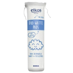 Bông tẩy trang cotton Elkos 140 miếng của Đức