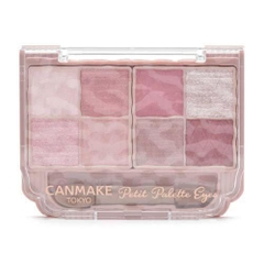 Bảng phấn mắt Canmake Petit Palette Eyes 8 ô mịn lì kèm cọ (03)