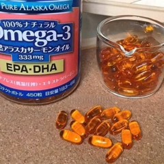 Viên uống dầu cá hồi Pure Alaska Omega3 450 viên