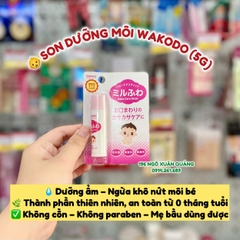 Son dưỡng môi trẻ em Wakodo