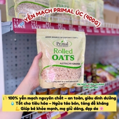 Yến mạch Primal ăn liền nguyên cán 400g