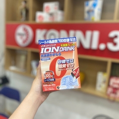 Bột pha nước uống Fine Ion điện giải và bổ sung Axit Lactic và Vitamin C hộp 3g x 20 gói