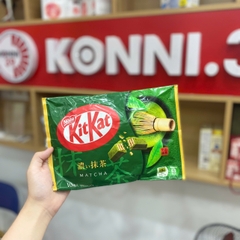 KitKat Nhật Vị Trà Xanh Nguyên Chất Túi 10 Thanh