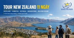 Tour New Zealand Bắc - Nam 11 Ngày: Auckland - Hobbiton - Rotorua - Christchurch - Queenstown - Milford Sound