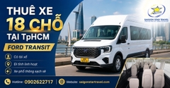 Cho Thuê Xe 18 Chỗ Ford Transit Tại TpHCM | Có Tài Xế