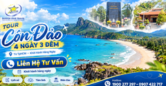 Tour Côn Đảo 4 Ngày 3 Đêm Từ TpHCM - Khởi Hành Hằng Ngày