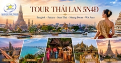 Tour Thái Lan Suan Thai Muang Boran 5N4Đ Từ TpHCM