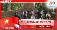 Tour Nam Cát Tiên Lễ 30/4 2 Ngày 1 Đêm: Trekking & BBQ Nướng