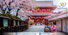 Tour Nhật Bản 7N6Đ Tokyo - Phú Sĩ - Kyoto - Osaka Từ TpHCM