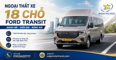 Cho Thuê Xe 18 Chỗ Ford Transit Tại TpHCM | Có Tài Xế