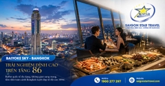 Tour Thái Lan 5N4Đ: Bangkok - Pattaya - Nong Nooch - Chocolate Ville