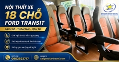 Cho Thuê Xe 18 Chỗ Ford Transit Tại TpHCM | Có Tài Xế