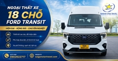Cho Thuê Xe 18 Chỗ Ford Transit Tại TpHCM | Có Tài Xế
