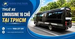 Thuê Xe Limousine 16 Chỗ Tại TpHCM Có Tài Xế