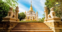 Tour Hành Hương Tết Vũng Tàu 1 Ngày - Viếng 10 Cảnh Chùa Cầu An Gia Đình