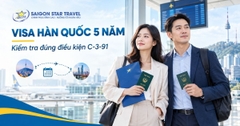 Visa Hàn Quốc 5 Năm C-3-91: Điều Kiện & Hồ Sơ | Saigon Star