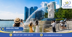 Tour Singapore 4 Ngày 3 Đêm Từ TpHCM: Merlion Park, Gardens By The Bay, Sentosa, SEA Aquarium
