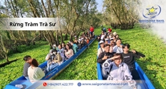 Tour Miền Tây Mùa Nước Nổi 3 Ngày 2 Đêm | Đồng Tháp – Tràm Chim – Trà Sư – Châu Đốc