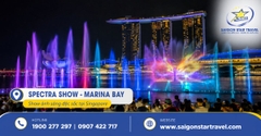 Tour Singapore 4 Ngày 3 Đêm Từ TpHCM: Merlion Park, Gardens By The Bay, Sentosa, SEA Aquarium