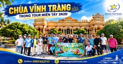 Tour Miền Tây 3 Ngày 2 Đêm - Lục Tỉnh, Cần Thơ, Đất Mũi Cà Mau Từ TpHCM