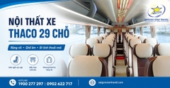 Thuê Xe 30 Chỗ Tại TpHCM - Xe 29C Có Tài Xế, Báo Giá Theo Lộ Trình
