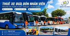 Thuê Xe Đưa Đón Nhân Viên Tại TpHCM Theo Tháng, Theo Ca [2026]
