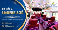 Thuê Xe Limousine 12 Chỗ Tại TpHCM - 11 Ghế Khách, Xe Sang Có Tài Xế