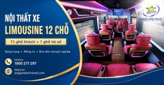 Thuê Xe Limousine 12 Chỗ Tại TpHCM - 11 Ghế Khách, Xe Sang Có Tài Xế