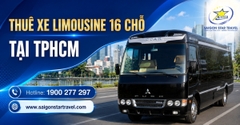 Thuê Xe Limousine 16 Chỗ Tại TpHCM Có Tài Xế