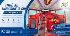 Thuê Xe Limousine 18 Chỗ Tại TpHCM Có Tài Xế | Saigon Star Travel