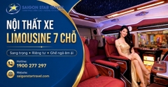 Thuê Xe Limousine 7 Chỗ Tại TpHCM Có Tài Xế