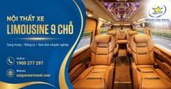 Thuê Xe Limousine 9 Chỗ Tại TpHCM - Xe Sang, Riêng Tư, Có Tài Xế