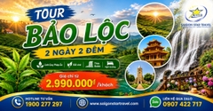 Tour Bảo Lộc 2 Ngày 2 Đêm Từ TpHCM Cho Nhóm Đi Riêng | Nghỉ Dưỡng Tea Resort