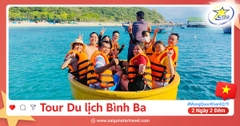 Tour Bình Ba 2 Ngày 2 Đêm Lễ 2/9 | Du ngoạn Vĩnh Hy - Tiệc Hải sản Tôm Hùm
