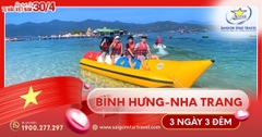 Tour Bình Hưng Nha Trang Lễ 30/4 3N3Đ Giá Tốt 2026 | Xe Giường Nằm - Vịnh San Hô/ VinWonders