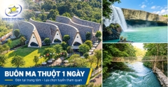 Tour Buôn Ma Thuột 1 Ngày | Tùy Chọn: Buôn Đôn, Yok Đôn, Hồ Lắc, Thác Draynur