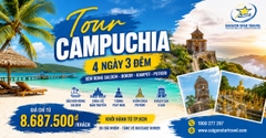 Tour Campuchia Koh Rong Samloem - Bokor - Kampot - Putkiri 4 Ngày 3 Đêm Từ TpHCM