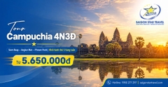 Tour Campuchia Siem Reap - Phnom Penh 4 Ngày 3 Đêm Từ TpHCM