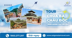 Tour Chùa Bà Châu Đốc 1N1Đ - Hành Hương Tâm Linh 2025